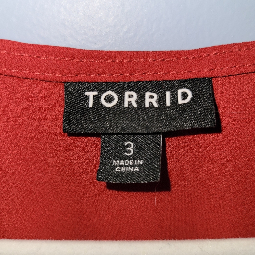 Torrid size 3 blouse - Picture 2 of 10